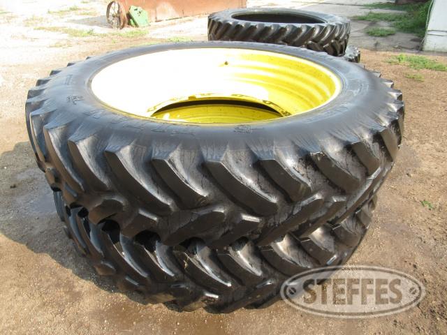 (2) 14.9R46 tires